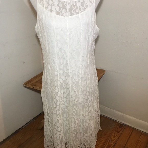 Luxe by Carmen Marc Valvo Lace Dress - Picture 2 of 13